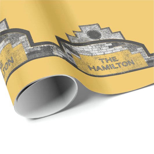 das Hamilton Geschenkpapier (Rolleneckpunkt)