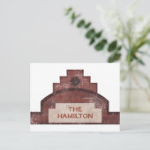 das Hamiton-Gebäude Postkarte (Stehend Vorderseite)