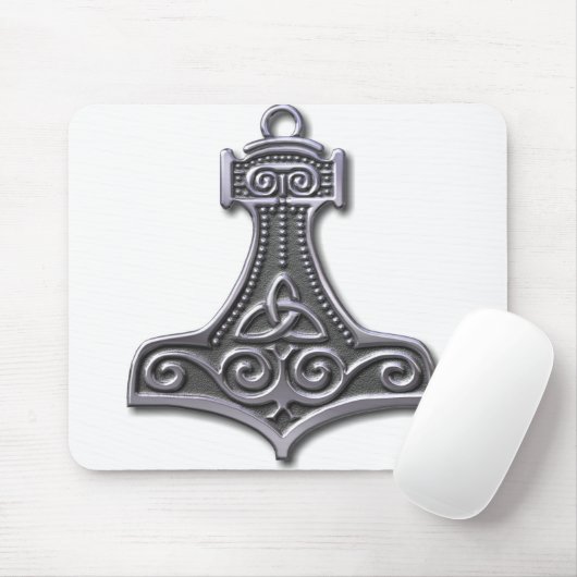 Das Hammer-Silber des Thors Mousepad (Mit Mouse)
