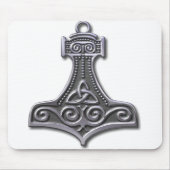 Das Hammer-Silber des Thors Mousepad (Vorne)