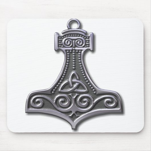 Das Hammer-Silber des Thors Mousepad (Vorne)