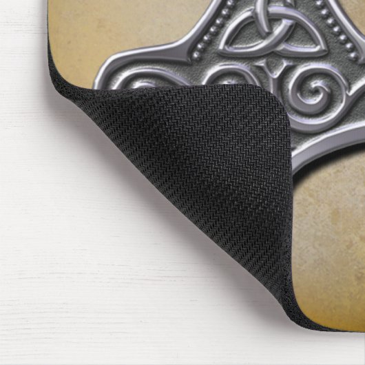 Das Hammer_Silver des Thors Mousepad (Ecke)