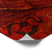 Das Hampden-Portrait von Elizabeth I. von England Poster (Ecke)