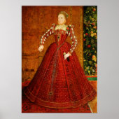 Das Hampden-Portrait von Elizabeth I. von England Poster (Vorne)