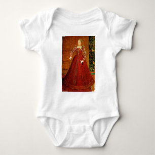 Das Hampden-Porträt von Elizabeth I von England Baby Strampler