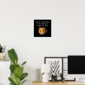 Das Hamsterplakat Poster (Heimbüro)