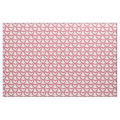 das Hand-gezeichnete Muster des Valentines Liebe Stoff (Yard (91,4 cm))