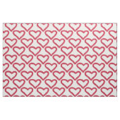 das Hand-gezeichnete Muster des Valentines Liebe Stoff (Fat Quarter (45,7 x 55,9 cm))