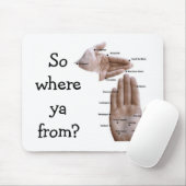 Das handliche Michigan "Reise" Mousepad! Mousepad (Mit Mouse)