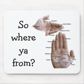 Das handliche Michigan "Reise" Mousepad! Mousepad