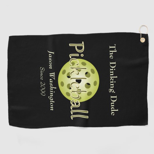 Das Handtuch des Dinking Typ Typ Pickleball (Horizontal)