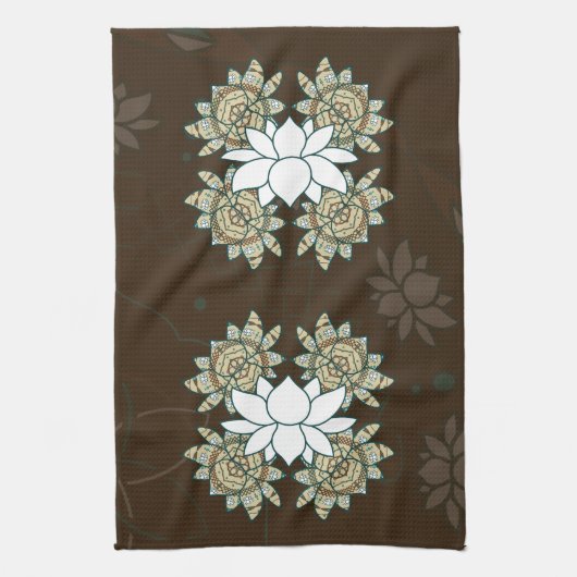 Das Handtuch von Lotus (Vertikal)