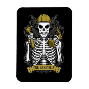Das Handyman Tarot Card Magnet