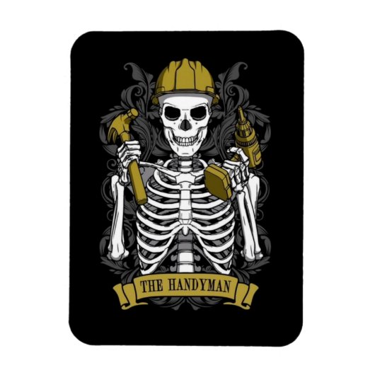 Das Handyman Tarot Card Magnet (Vertikal)