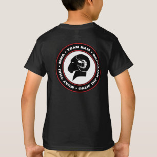 Das Hanes der Kinder klassischer schwarzer RAM T - T-Shirt