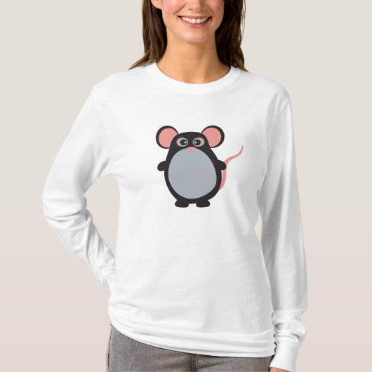 Das Hanes der *Womens langer Hülsen-Nano-T - T-Shirt (Vorderseite)