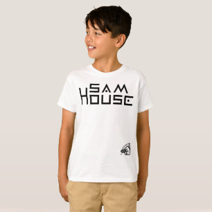 Das Hanes TAGLESS® der Sam-Haus-Kinder T - Shirt