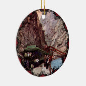 Das Hanging Bridge-Ornament Keramikornament (Rechts)