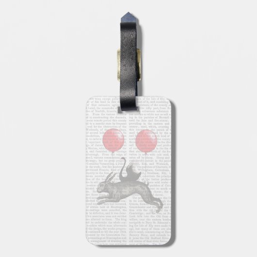 Das Hareschiff Gepäckanhänger (Rückseite vertikal)