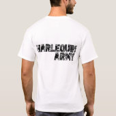 Das Harlekin-Armee-Band-Shirt T-Shirt (Rückseite)