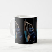 Das harmonische Meerschweinchen Kaffeetasse (Vorderseite Links)
