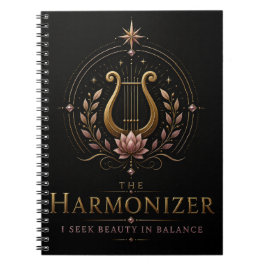 Das Harmonisierer-Archetyp Selbstentdeckungs-Notiz Notizblock