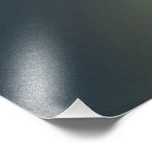 Das harte Holz brechen Fotodruck (Ecke)