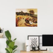 Das Harvester-Essen Poster (Heimbüro)