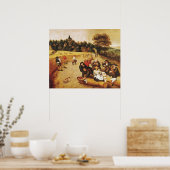 Das Harvester-Essen Poster (Küche)