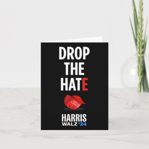 Das Hass - Kein Maga Hat wählen Kamala Harris Tim  Karte