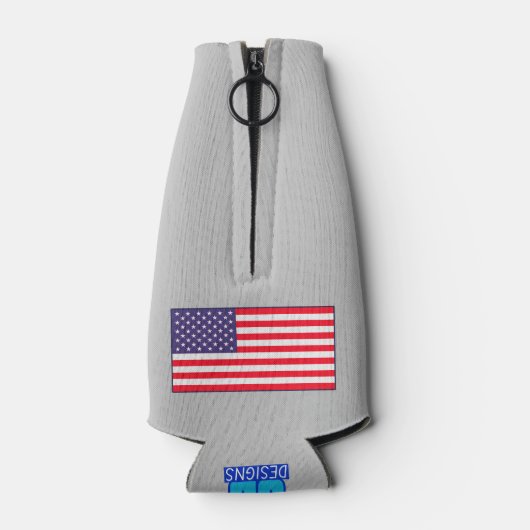 Das Hass wird Amerika nicht groß machen Flaschenkühler (Rückseite)