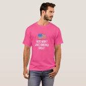 Das Hass wird Amerika nicht groß machen - T-Shirt (Vorne ganz)