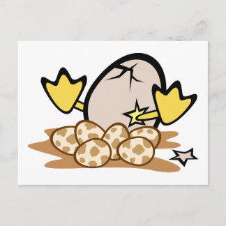 Das hässliche Duckling Postkarte