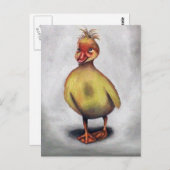 Das hässliche Duckling Postkarte (Vorne/Hinten)