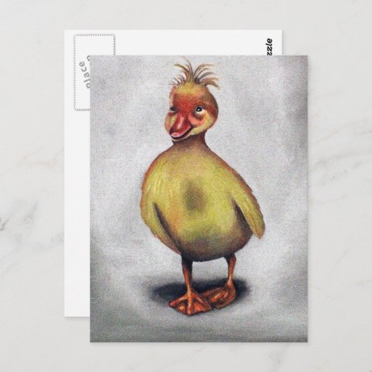 Das hässliche Duckling Postkarte (Vorne/Hinten)