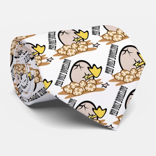 Das hässliche Entlein Krawatte (Gerollt)