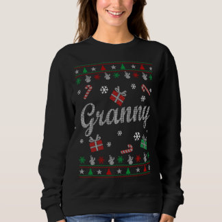 Das hässliche Weihnachten der Oma Sweatshirt