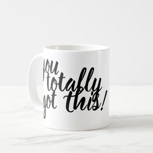 Das hast du ganz got! kaffeetasse (Vorderseite Links)