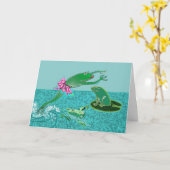 Das hast du getan! karte (Gelbe Blume)