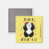 Das hast du getan! magnet (Vorderseite/Rückseite)