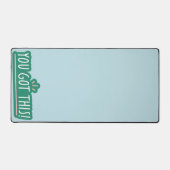 Das hast du Got! - Einfache Design Desk Mat Schreibtischunterlage (Vorderseite)