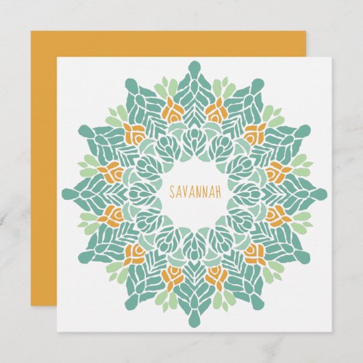 Das hast du Got Karte (Vorne/Hinten)