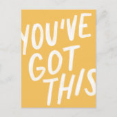 Das hast du Got Postkarte (Vorderseite)