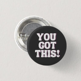 Das hast du Got! | Spielerisch schwarze Emo Inspir Button