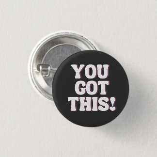 Das hast du Got! | Spielerisch schwarze Emo Inspir Button