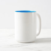 Das hast du Got! Zweifarbige Tasse (VorderseiteRechts)