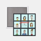 Das Hasty Bunch Magnet (Vorderseite/Rückseite)