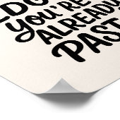 Das hat es nicht so gemacht. Motivierend Angebot Poster (Ecke)