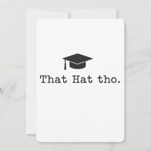 Das hat Tho Funny Familie Freunde Abschluss Einladung