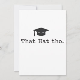 Das hat Tho Funny Familie Freunde Abschluss Feiertagskarte